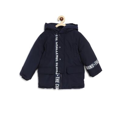 Boys Dark Blue Long Sleeve Jacket